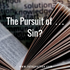 Pursuit of Sin