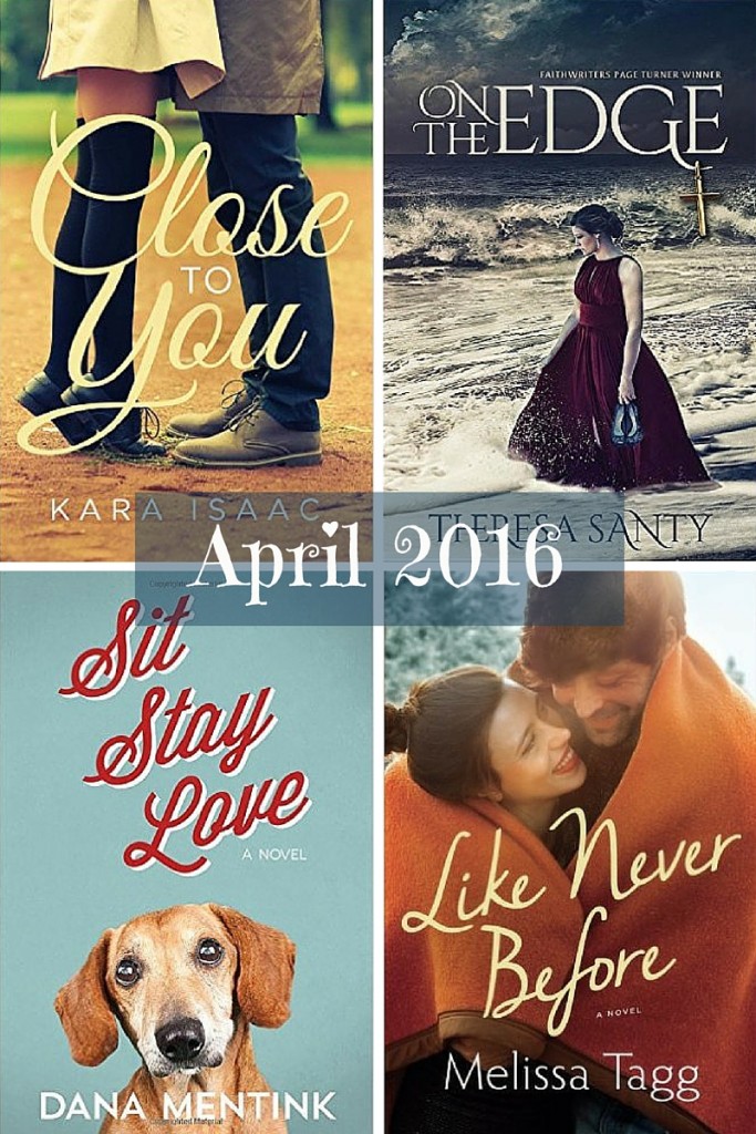 Top Christian fiction April 2016