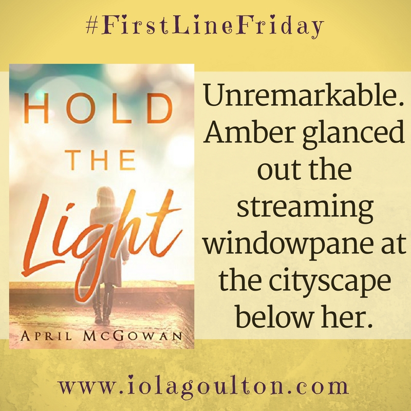 Unremarkable. Amber glanced out the streaming windowpane at the cityscape below her.