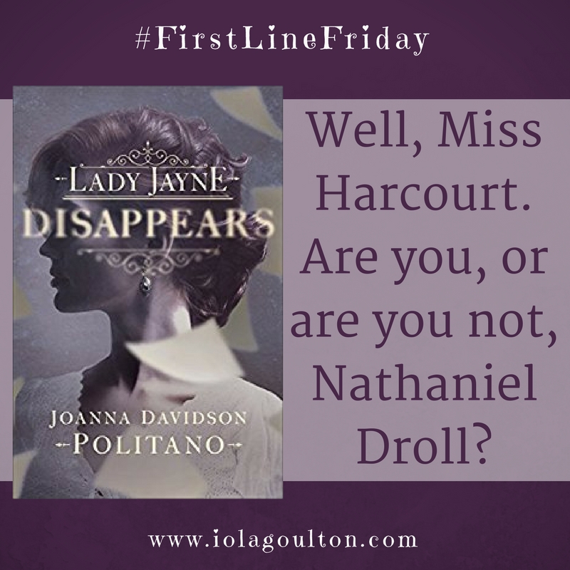 Well, Miss Harcourt. Are you, or are you not, Nathaniel Droll?