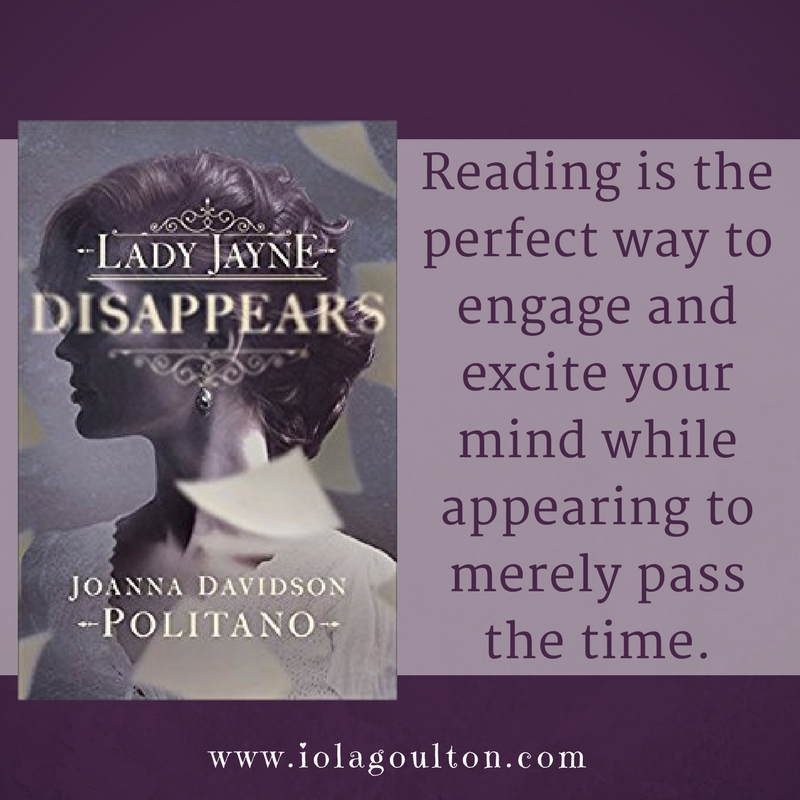 Reading is the perfect way to engage and excite your mind while appearing to merely pass the time.