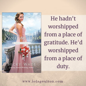 He hadn't worshipped from a place of gratitude. He'd worshipped from a place of duty.