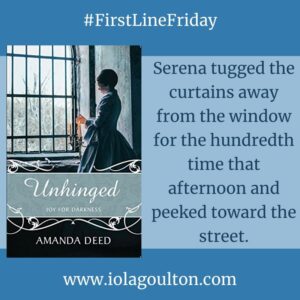 Serena tugged the curtains away from the window for the hundredth time that afternoon and peeked toward the street.