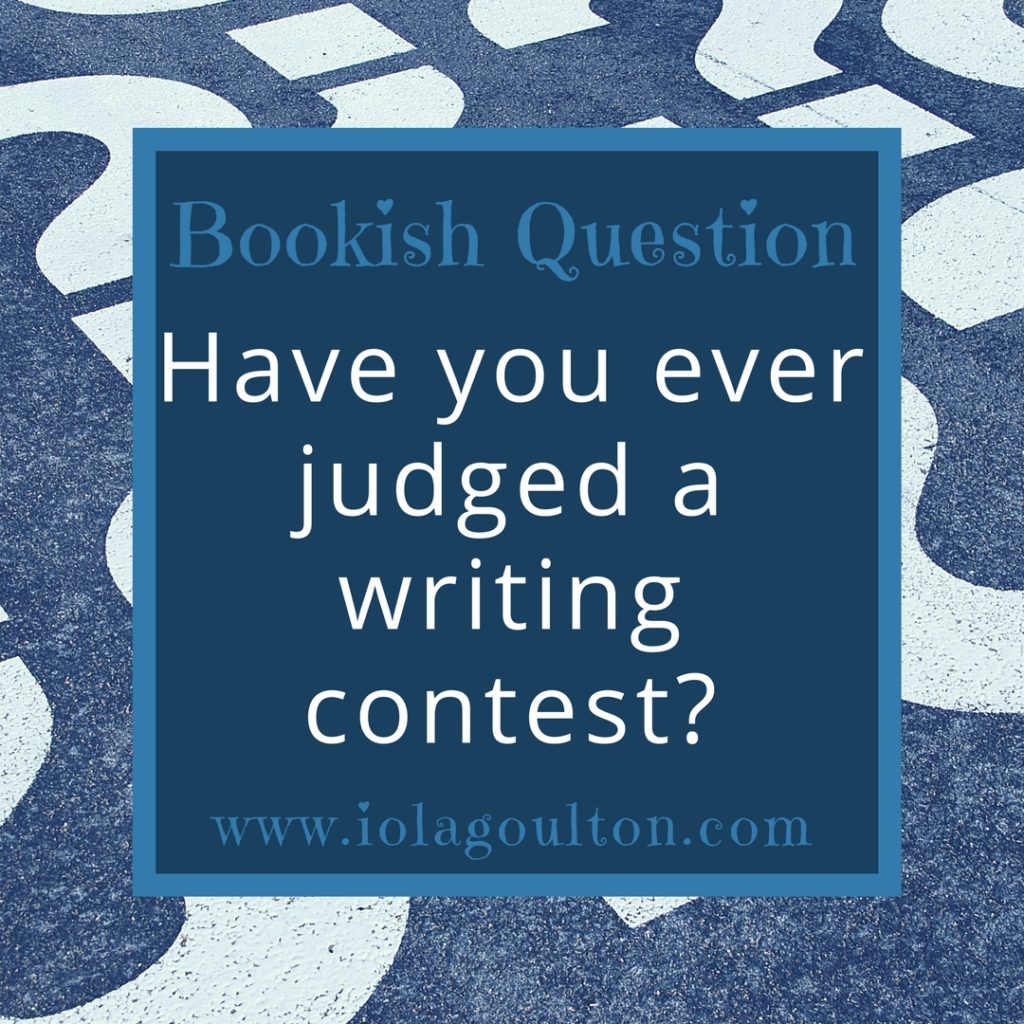 Have you judged a writing contest?