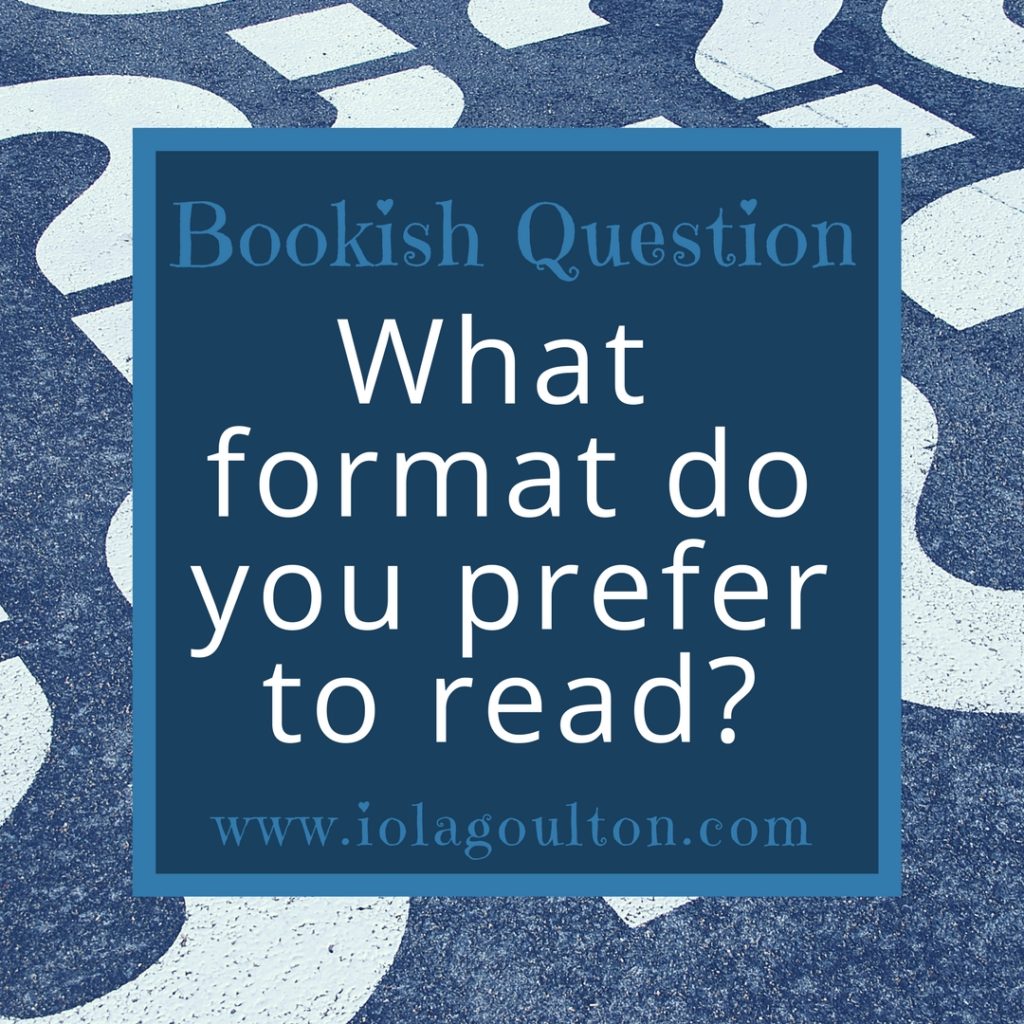 What format do you read?