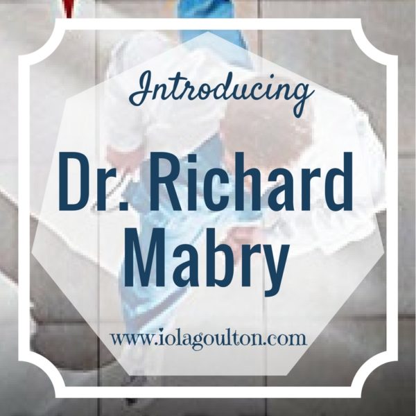 Introducing Dr Richard Mabry