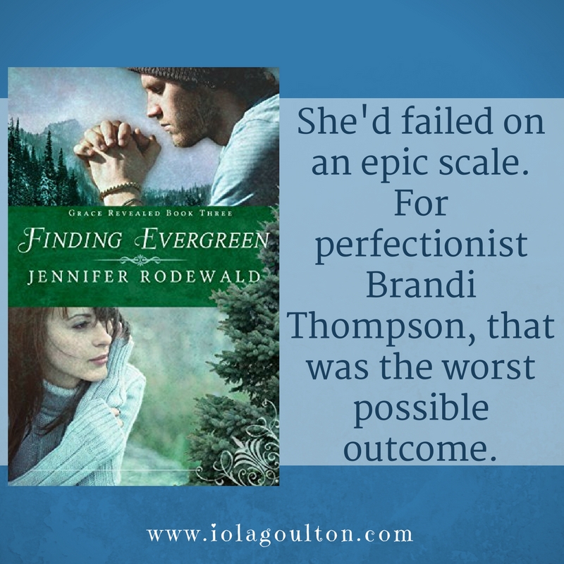 Quote from Finding Evergreen by Jennifer Rodewald: She'd failed on an epic scale. For perfectionist Brandi Thompson, that was the worst possible outcome.