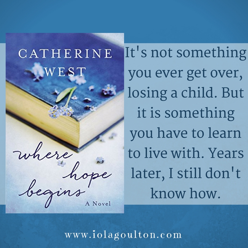 Quote: It's not something you ever get over, losing a child. But it is something you have to learn to live with. Years later, I still don't know how.