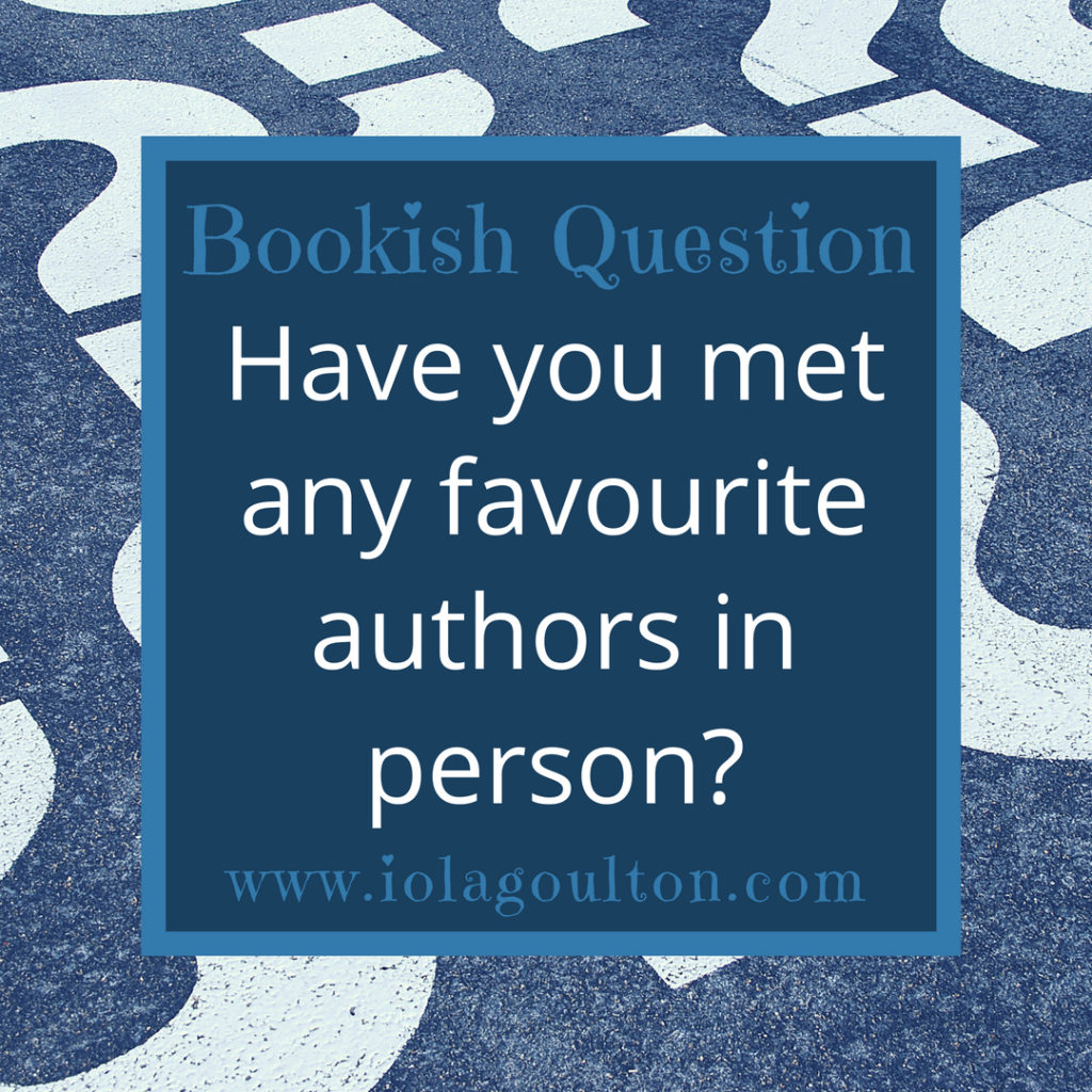 Have you met any favourite authors in person?