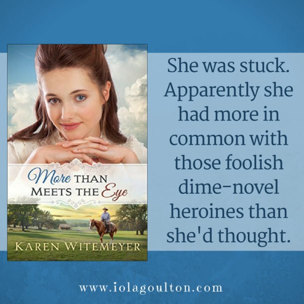 Book Review | More than Meets the Eye by Karen Witemeyer