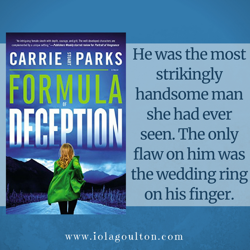 Quote from Formula of Deception: He was the most strikingly handsome man she had ever seen. The only flaw on him was the wedding ring on his finger.