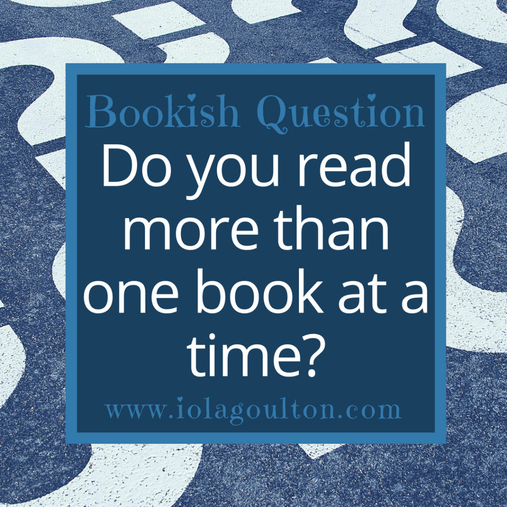 Do you read more than one book at a time?