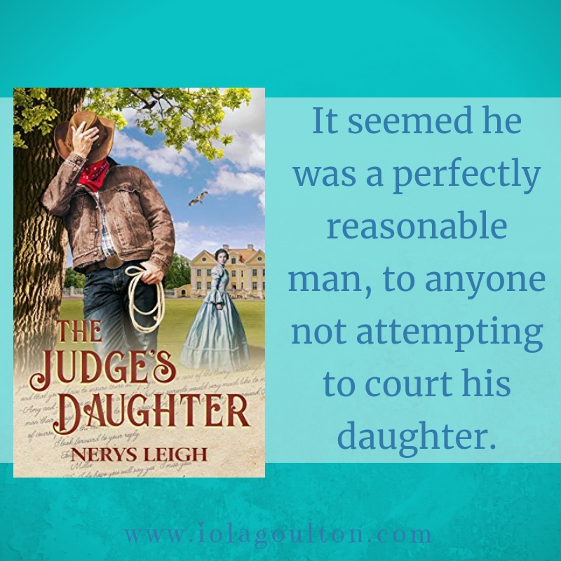 It seemed he was a perfectly reasonable man, to anyone not attempting to court his daughter.