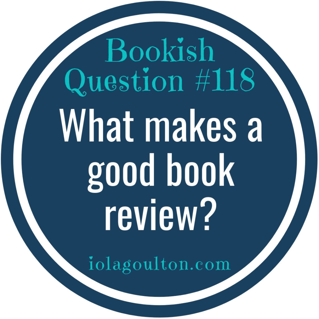 What makes a good book review?