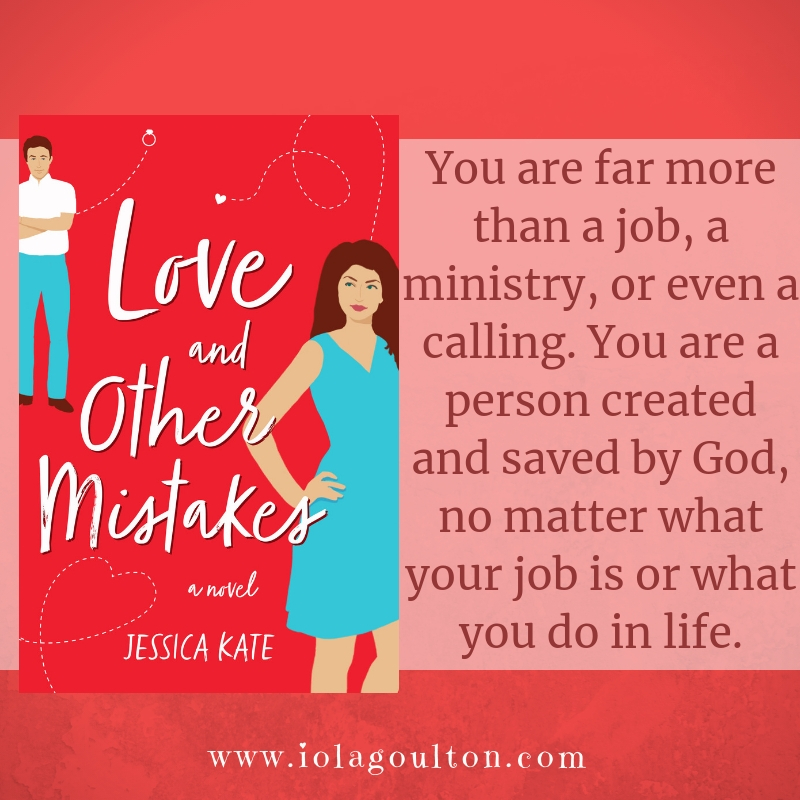 You are far more than a job, a ministry, or even a calling. You are a person created and saved by God, no matter what your job is or what you do in life.