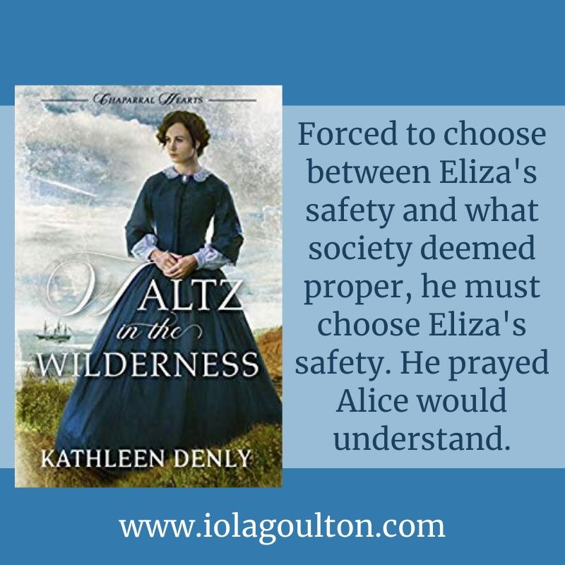Forced to choose between Eliza's safety and what society deemed proper, he must choose Eliza's safety. He prayed Alice would understand.