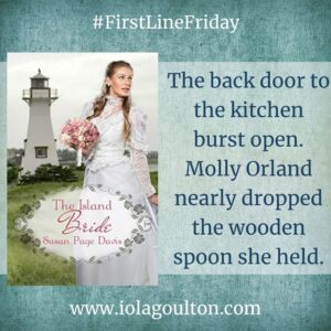 The back door to the kitchen burst open. Molly Orland nearly dropped the wooden spoon she held.