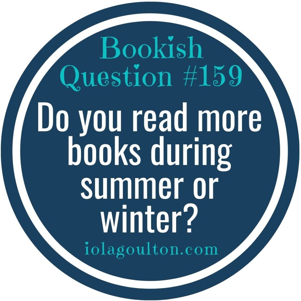 Do you read more books during summer or winter?