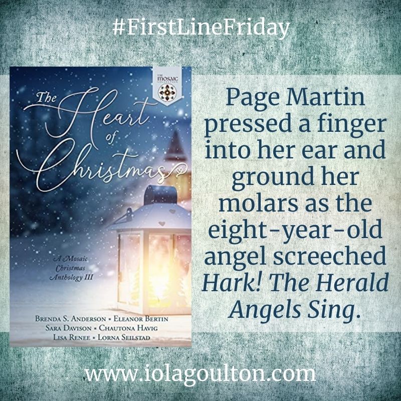 Page Martin pressed a finger into her ear and ground her molars as the eight-year-old angel screeched Hark! The Herald Angels Sing.