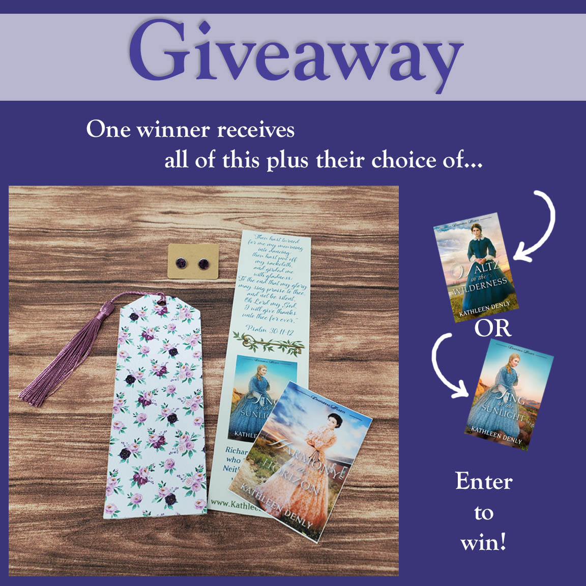 Giveaway from Kathleen Denly