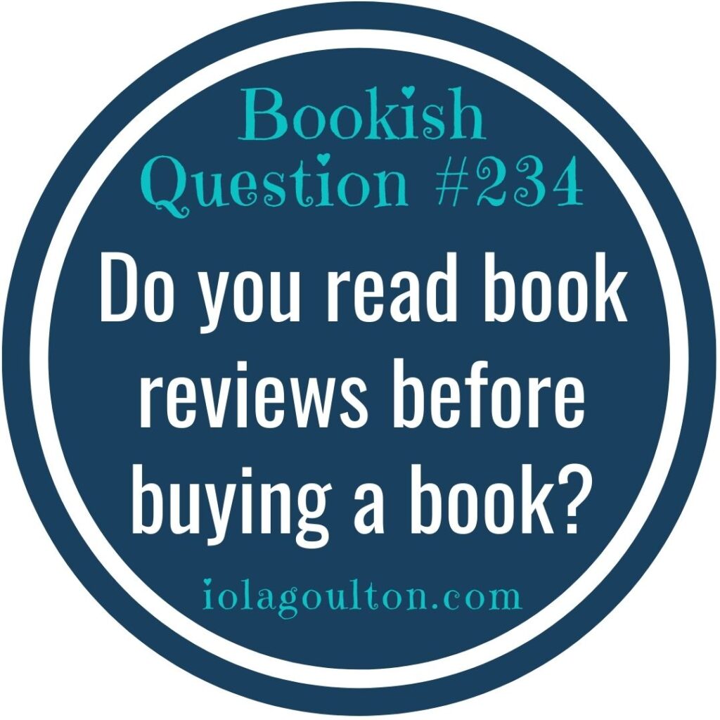 Do you read book reviews before buying a book?