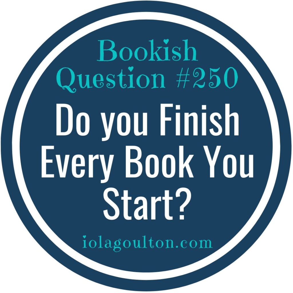 Do you Finish Every Book You Start?