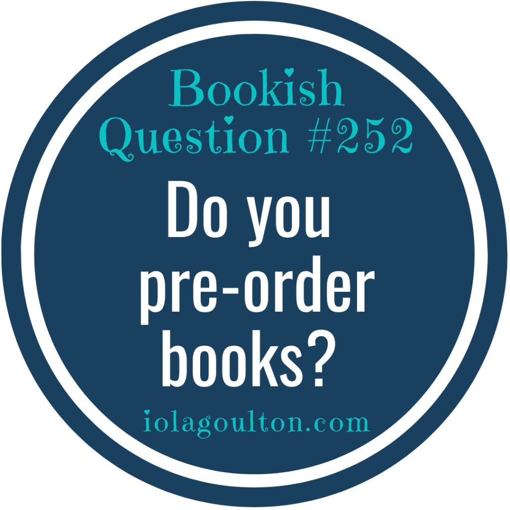 Do you pre-order books?