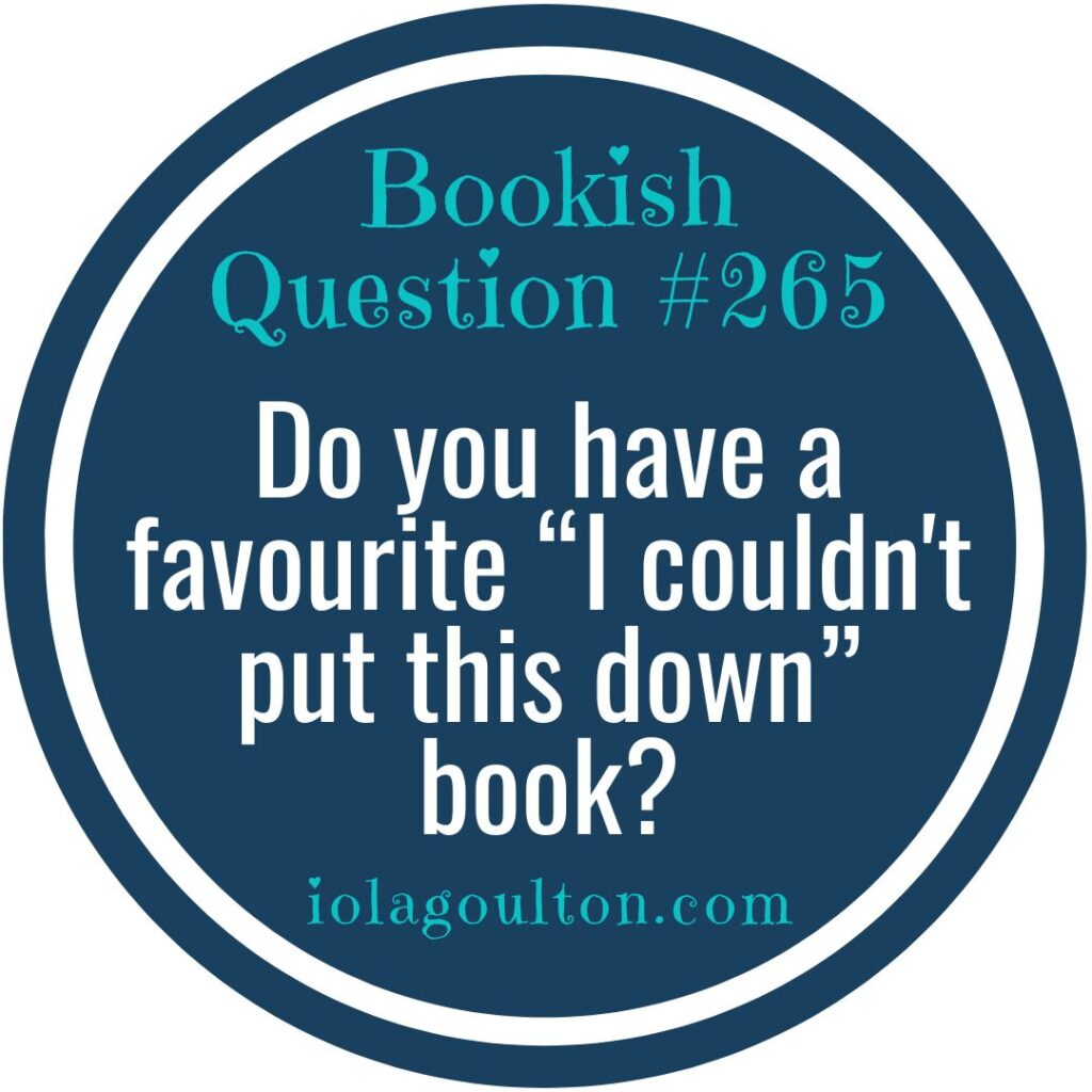 Do you have a favourite "I couldn't put this down" book?