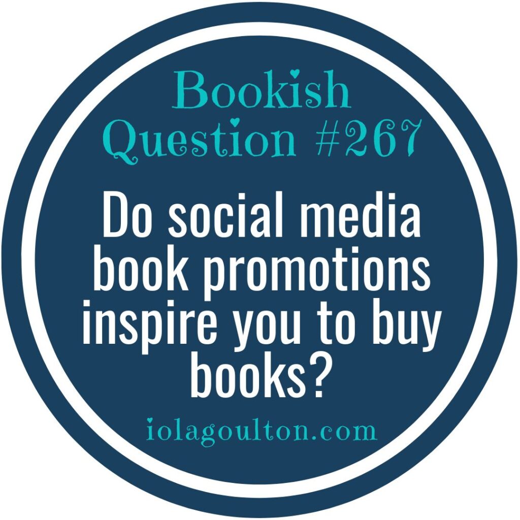 Do social media book promotions inspire you to buy books?