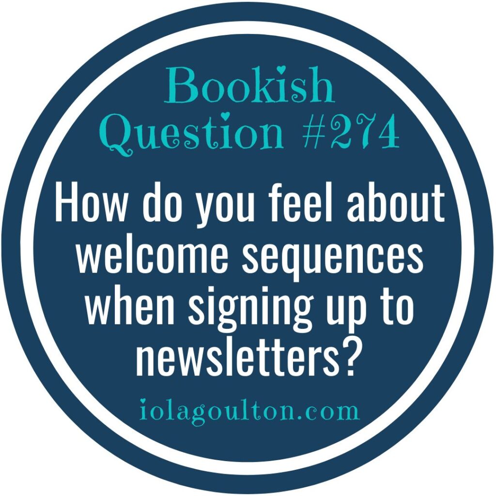 How so you feel about welcome sequences when signing up to newsletters?