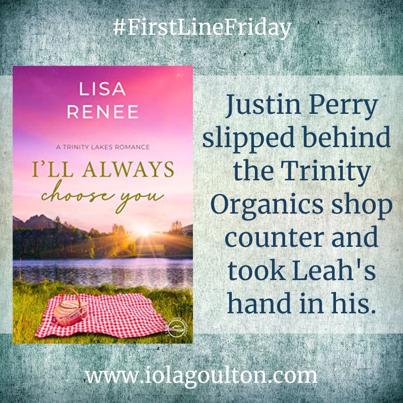 Justin Perry slipped behind the Trinity Organics shop counter and took Leah's hand in his.