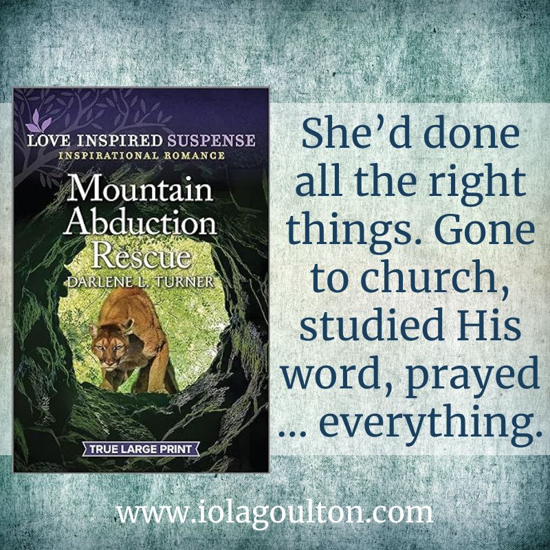 She’d done all the right things. Gone to church, studied His word, prayed ... everything.