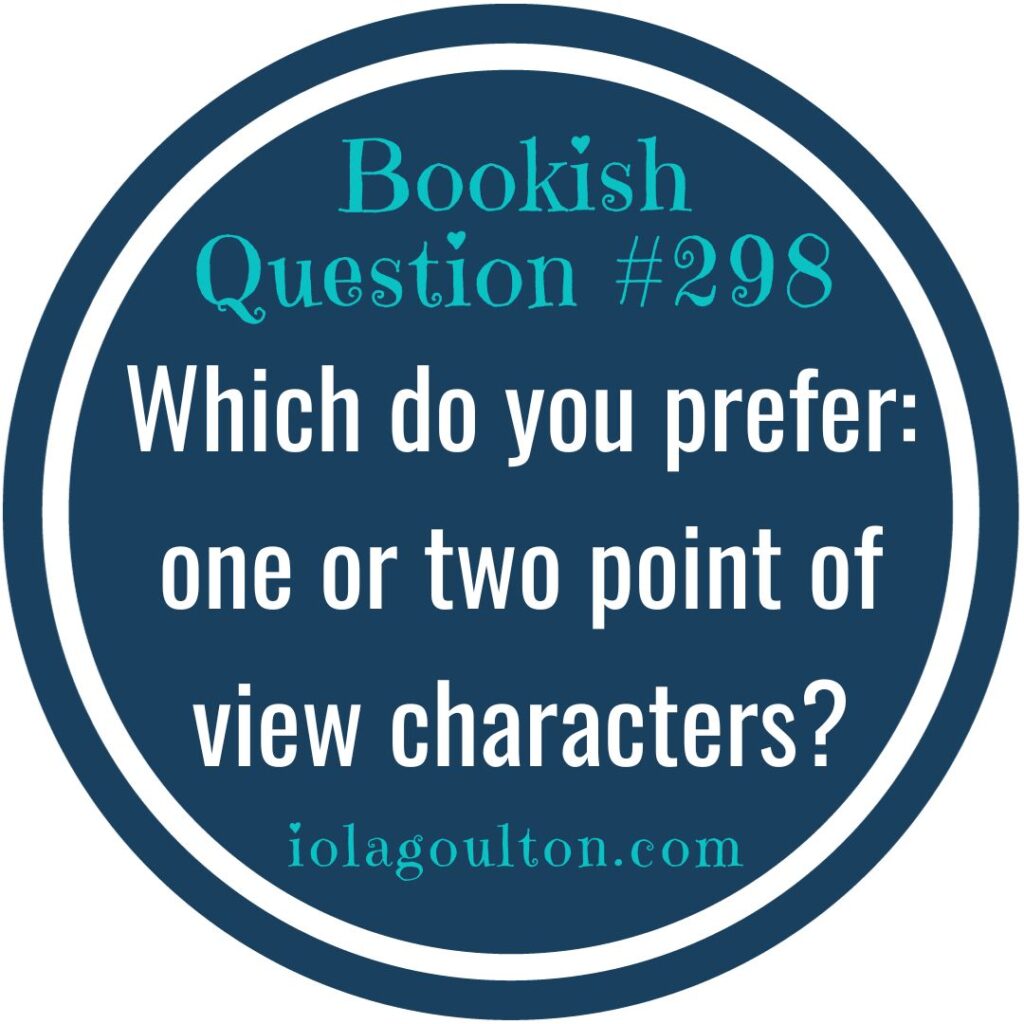 Which do you prefer: one or two point of view characters?