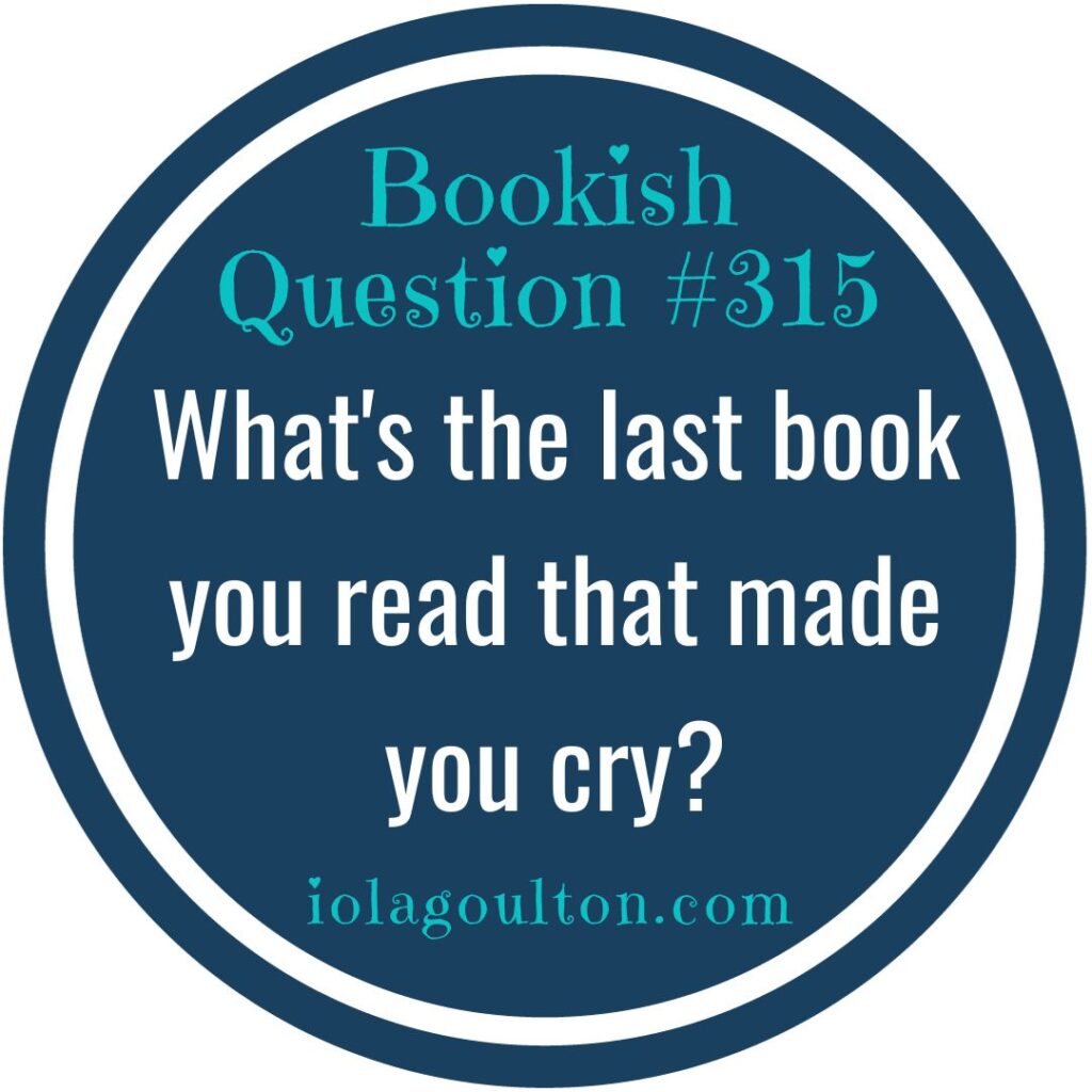 What's teh last book you readd that made you cry? The first book I can remember reading that made me cry was Bridge to Terabithia by Katherine Paterson, which I read in around 1981 (so only a few years after it was published). Anyone who has read the book (or seen one of the movie adaptations) will know why I cried. The last book that made me cry was Carry Me Home by Dorothy Adamek, where I cried for a similar reason ... but won'tsay any more because of #spoilers. But that's a few years ago now. I do have to admit that I don't consciously seek out books that will make me cry. I prefer books that make me laugh or feel good ... which is why I favour romance (with the occasional segue into romantic suspense, rom com, or women's fiction). What about you? What's the last book you read that made you cry?