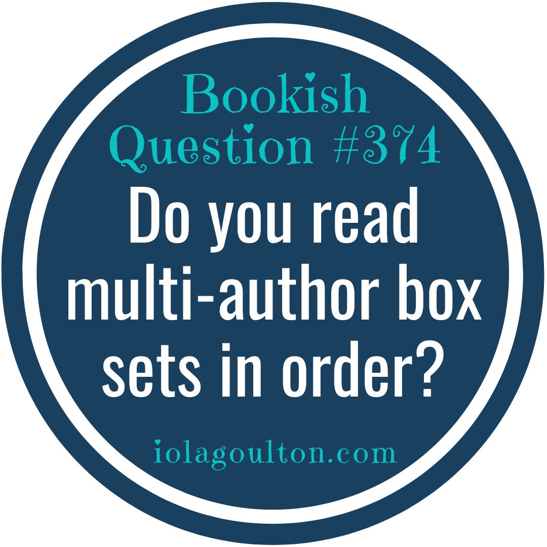 Bookish Question #374 | Do you read multi-author box sets in order?
