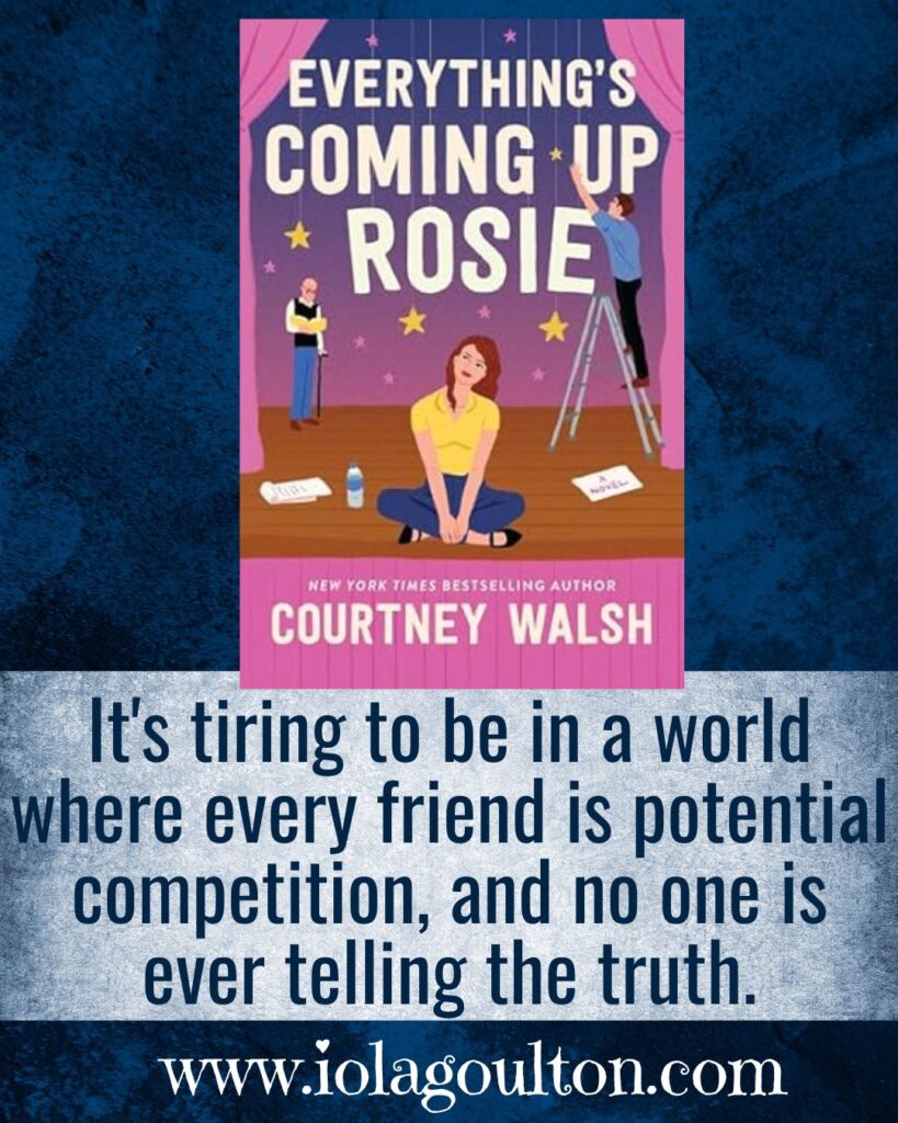 It's tiring to be in a world where every friend is potential competition, and no one is ever telling the truth.