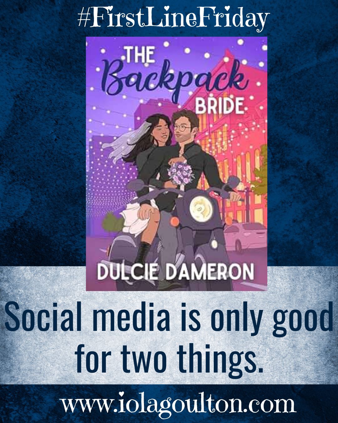 Social media is only good for two things.