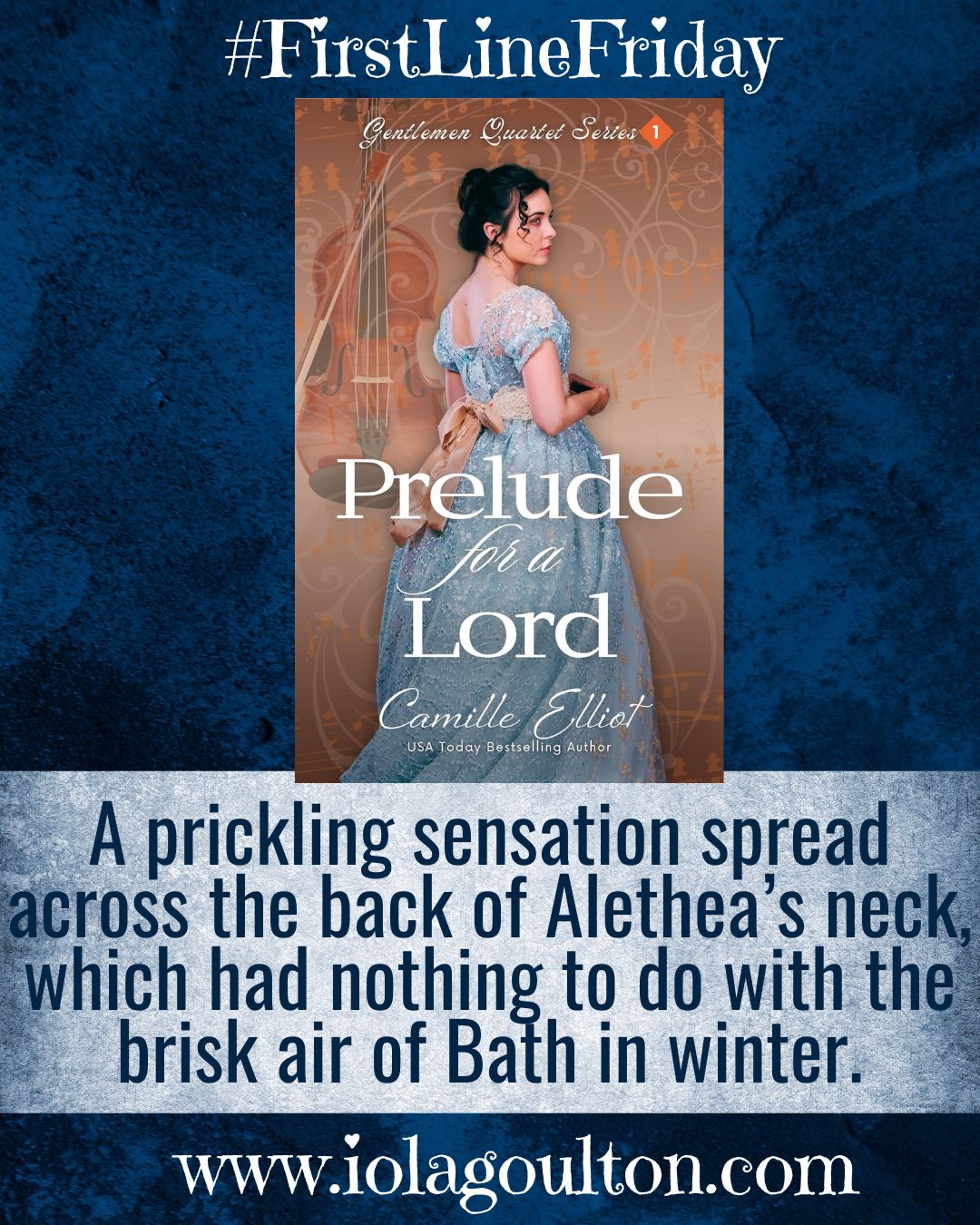 A prickling sensation spread across the back of Alethea’s neck, which had nothing to do with the brisk air of Bath in winter.