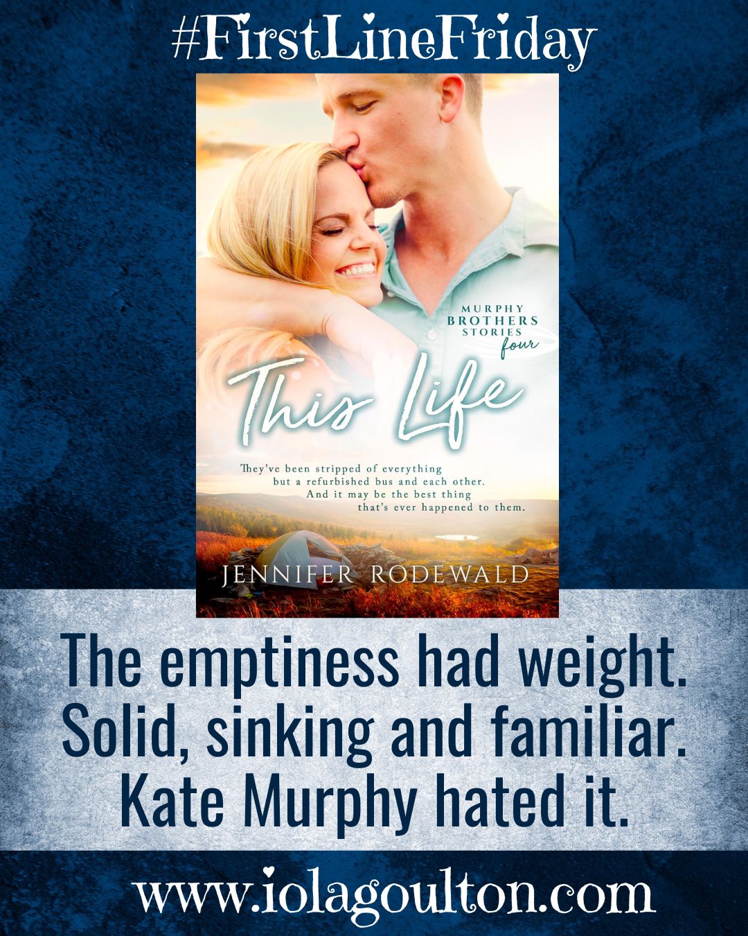 The emptiness had weight. Solid, sinking and familiar. Kate Murphy hated it.