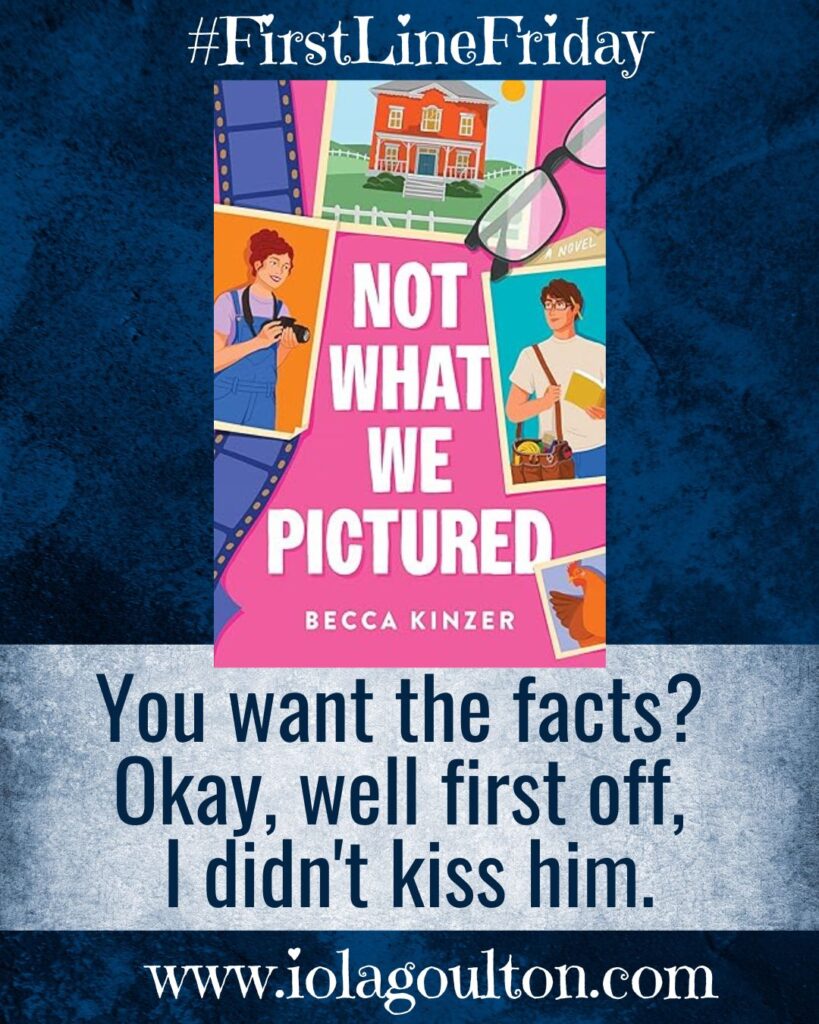 You want the facts? Okay, well first off, I didn't kiss him.