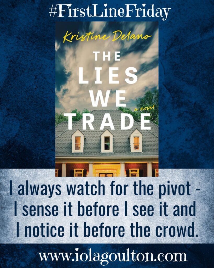 I always watch for the pivot--I sense it before I see it and I notice it before the crowd.