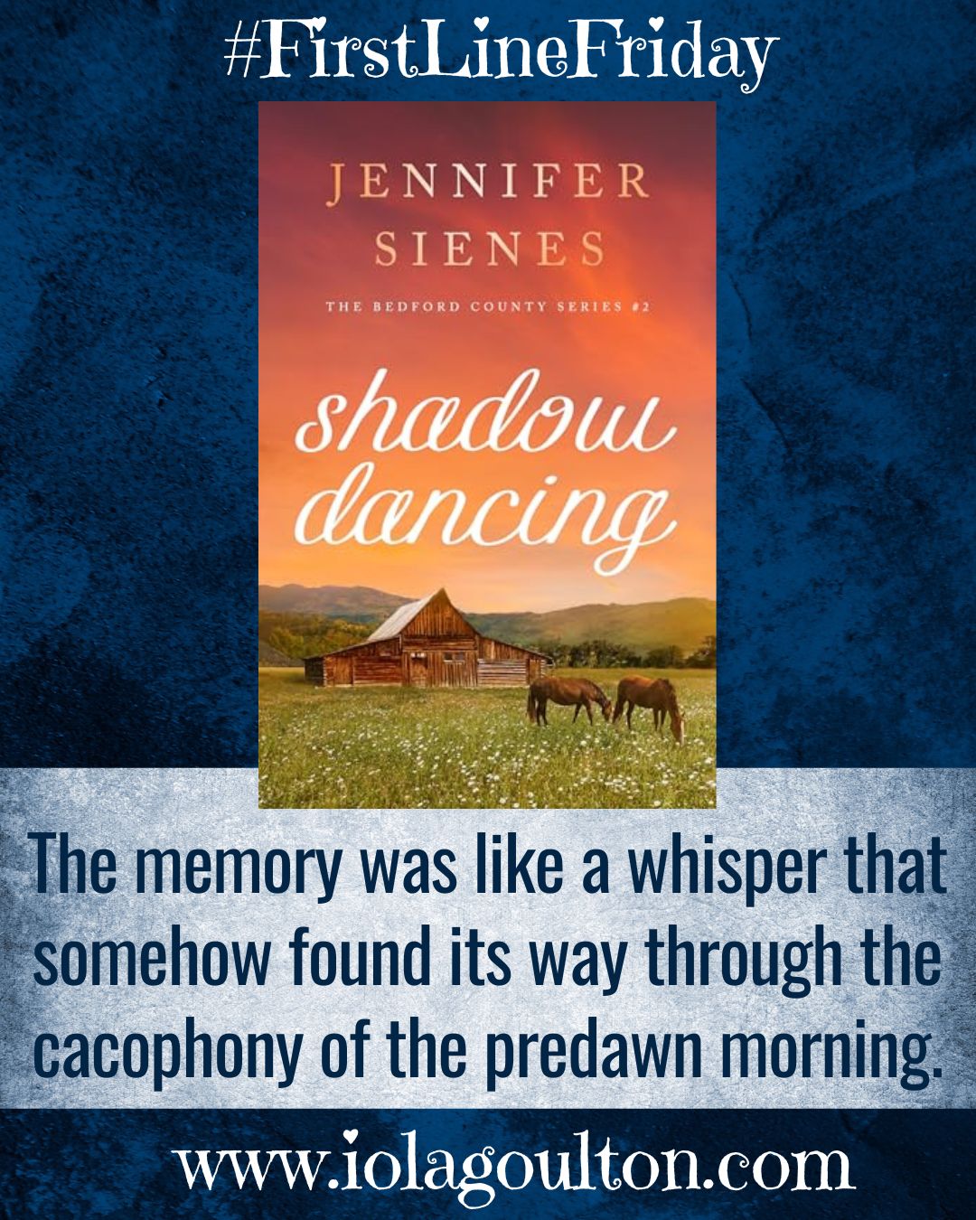 The memory was like a whisper that somehow found its way through the cacophony of the predawn morning.